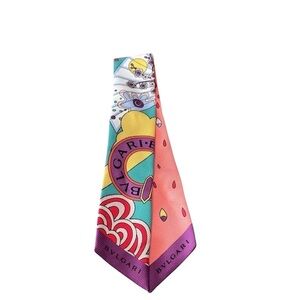 Bvlgari Silk Scarf-Like New